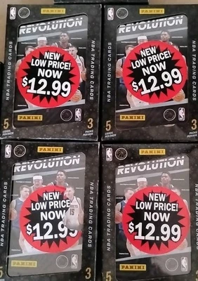 2023-24 LOT OF 3 for 30 or 4 for $37.50 PANINI REVOLUTION BASKETBALL WINTER TINS - Image 1 of 4