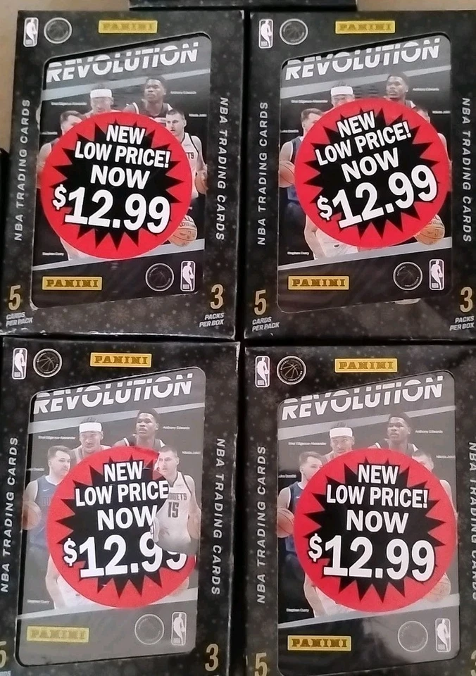 2023-24 LOT OF 3 for 30 or 4 for $37.50 PANINI REVOLUTION BASKETBALL WINTER TINS - Image 1 of 4