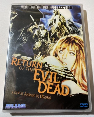 Return of the Evil Dead (DVD, 1973) Blue Underground - SEALED - Image 1 of 2