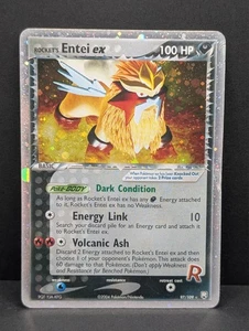 Rocket's Entei ex 97/109 Team Rocket Returns Holo Ultra Raro Pokemon TCG HP+ - Imagen 1 de 5