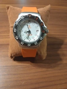 Men's Zodiac Formula 200 Meters Dive Watch with Rotating Bezel-*36mm*- *EUC* - Picture 1 of 4