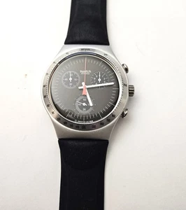 Swatch Irony Chrono 1997 - YCS1007 - Time Cut too - NUOVO - - Imagen 1 de 3