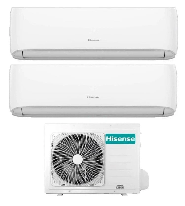 CLIMATIZZATORE DUAL SPLIT IQPLUS CJMR0901 - 2X UNITA' INTERNO + 1X ESTERNO - 900 - Immagine 1 di 1