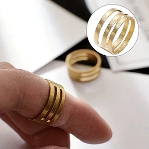 Versatile 17mm stainless steel ring for DIY jump rings in jewelry making - Picture 1 of 14