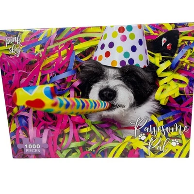 Rompecabezas de 1000 piezas Pawsome Pal Birthday Dogs Foto 1 de 4