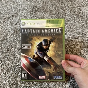 Captain America: Super Soldier Microsoft Xbox 360, 2011 Marvel SEGA New Sealed! - Picture 1 of 4