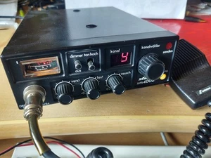 Stabo XM 4000 CB-Funkgerät mit Mikro - Zdjęcie 1 z 1