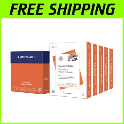 Sustainable Inkjet & Laser Paper, 24lb - 8.5x11, 5 Ream Pack - Image 1 of 4