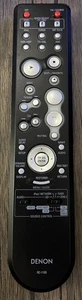 DENON RC-1105 HOME AUDIO RECEIVER REMOTE CONTROL AVR-989 AVR989 MINT OEM RARE - Picture 1 of 1