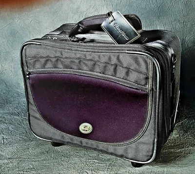 Road Wired Rolling Camera Bag, Briefcase and Laptop Case - Image 1 of 4
