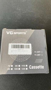 VG SPORTS 7 Speed Cassette 11-28T Road MTB Bike fits Shimano SRAM - Picture 1 of 3
