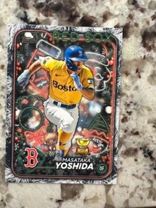 2024 TOPPS HOLIDAY HOLIDAY TREE CARD BOSTON RED SOX MASATAKA YOSHIDA #H5 - Picture 1 of 1