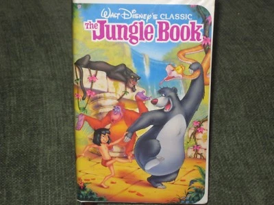 Jungle Book Walt Disney Classic RARE Black Diamond Edition 1991 VHS #1122 - Image 1 of 4