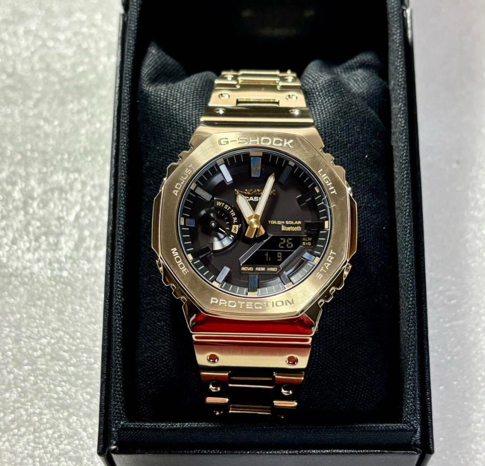 Reloj Casio G-Shock Hombre Esfera Negra GM-B2100GD-9AJF de Japón Foto 1 de 3