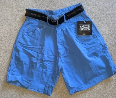 Женские хлопковые шорты Marithe Girbaud Francois Blue Azur размер 3/4  - Изображение 1 из 4