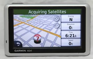 Garmin Nuvi 1300 GPS Navigation With 2024 USA 48 States Map & UK All Europe Maps - Picture 1 of 10