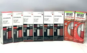 Covergirl Outlast All-Day Lip Color with Topcoat (.06oz/.07oz.) New; You Pick! - Picture 1 of 57