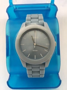 Lorus Unisex Blue Rubber Strap Sports 100 MT water resistant watch RG237SX-9 - Picture 1 of 9