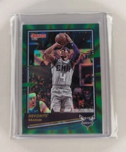 Devonte Graham 2020-21 Donruss Basketball Green HOLO Laser # Hornets MINT! - Picture 1 of 2