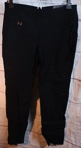 Women's Alfini Skinny Leg Black Pants, Size 2 - New with Tag - Picture 1 of 5