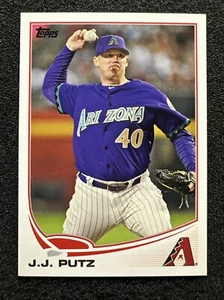 J.J. PUTZ #240 2013 Topps Series 1 Baseball QTY Arizona Diamondbacks - Picture 1 of 2