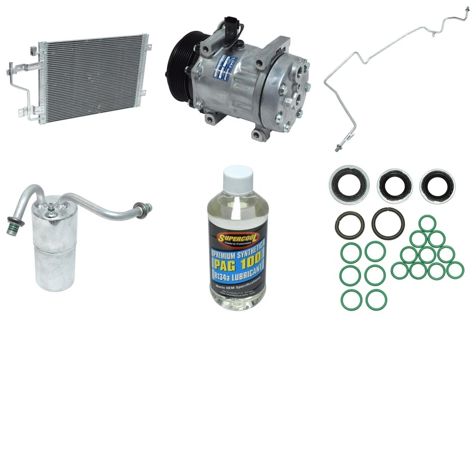 Kit compresor aire acondicionado para Dodge Ram 3500 1998-2002 base 5,9 L L6 UAC 1999 2000 2001 Foto 1 de 1