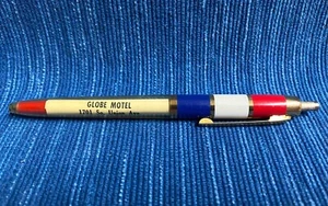 VTG Pen Globe Motel Bakersfield CA Advertising Paul Ann Stoltz Union Ave 971A - Picture 1 of 2