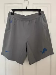 Nike On Field Detroit Lions Sideline Practice Athletic Shorts PE, Size Small NEW - Picture 1 of 13