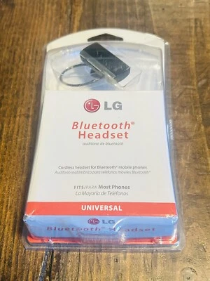 Verizon Wireless LG Bluetooth Headset LG Universal LBT210Z New In Box - Image 1 of 3