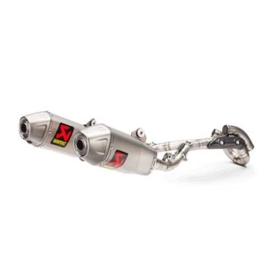 Cabeçalho de escape Akrapovic aço inoxidável Honda CRF 450 R 2017-2020 - Imagem 1 de 4