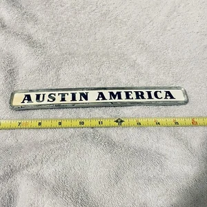 USED OEM Austin America Grille Hood Radiator Badge Emblem Ornament Trim - Picture 1 of 2