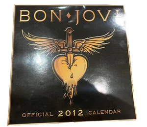 Bon Jovi 2012 Official Calendar Vintage Rare Bandmerch - Bild 1 von 11
