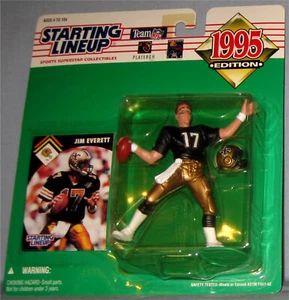1995 Jim Everett Startaufstellung - New Orleans Saints - Bild 1 von 1