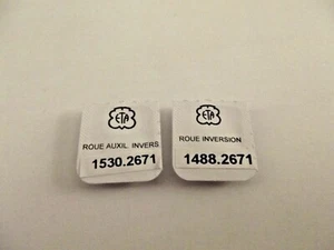 ricambi movimenti eta 2671 1488-1530 orologi montre reloj Armbanduhr spare parts - Imagen 1 de 3