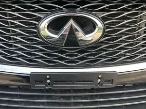 Front License Plate Tag Holder Mount Adapter Bumper Kit Bracket for INFINITI New - Picture 1 of 15