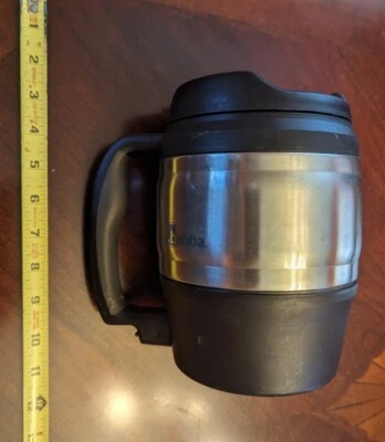 Taza vaso compuesto de acero inoxidable aislado Bubba Keg 52 oz con abridor negro Foto 1 de 4