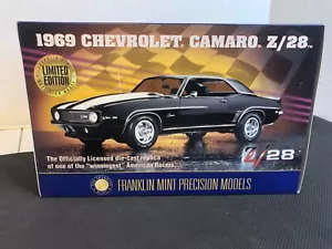 Franklin Mint 1969 Chevy Camero Z/28 Limited Edition No Paperwork - Picture 1 of 17