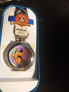 1998 Armitron Scooby Doo Hanna Barbera Key Chain Pocket Watch 2100/121