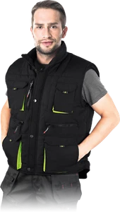 gepolsterte Arbeitsweste mit vielen Taschen  M-XXXL Weste Winterweste - Bild 1 von 5