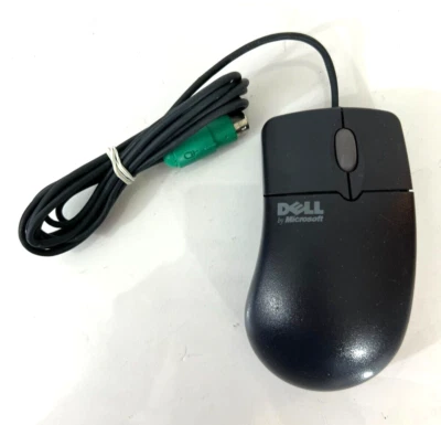 Vintage Dell by Microsoft IntelliMouse 1.3A PS/2 Mouse X06-08477 - Image 1 of 4