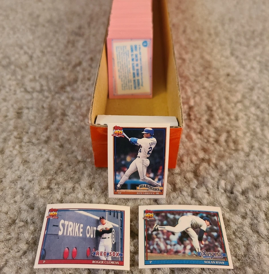1991 Topps Micro Baseball Card Singles - Complete Your Set 1-300 - Image 1 of 2