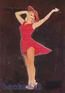 Tarjeta ""PinUps"" Bench Warmer 2005 de Mary Riley - Imagen 1 de 2