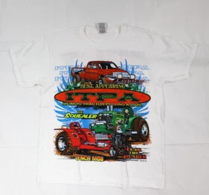 ITPA Kids Youth Size 14/16 2008 Illinois Tractor Pullers Association T-Shirt - Picture 1 of 14