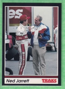 1991 Traks Race Products, Inc. #126 Ned Jarrett Host CBS/ESPN/Inside Winston Cup - Picture 1 of 2