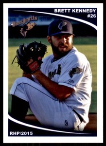 2015 Grandstand Tri-City Dust Devils Brett Kennedy Tri-City Dust Devils #26