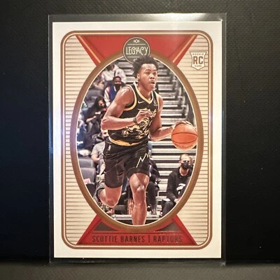 2021-22 #192 Scottie Barnes Rookie Chronicles Legacy RC Toronto Raptors - Image 1 of 2