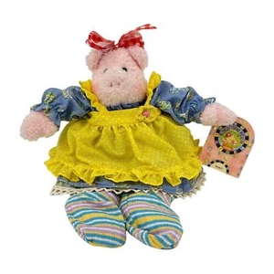 "Animal de peluche de colección Gund Chuckle Valley Friends Pearl the Pig 10""" - Imagen 1 de 8