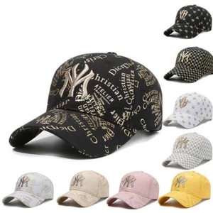 Fashion Letters Embroidery Baseball Caps Men Women Female Male Sport Visors Hat - Picture 1 of 32