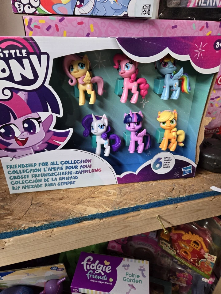 My Little Pony Friendship For All 6 Ponis Figura Colección Nuevo Foto 1 de 1