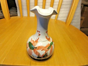 Knospenvase Keramik von Judy Greene von Galway Irland Blumendesign 4-1/2" hoch - Bild 1 von 6